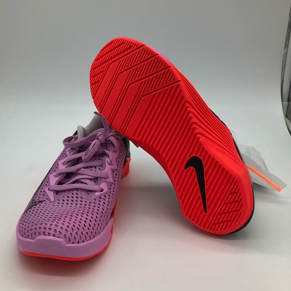 New Women’s Nike Metcon 6 Pink/Crimson/Platinum Shoes with box AT3160-660 size 6 - Picture 6 of 6